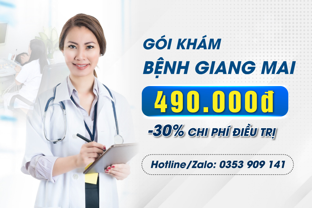 Ưu đãi khám bệnh giang mai 490K tại Phòng khám Bắc Việt